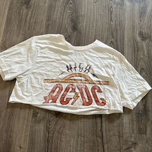 ACDC Crop Top ⚡️